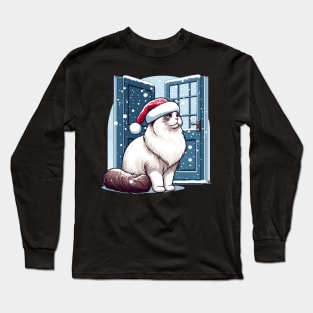 Ragdoll Cat Christmas Long Sleeve T-Shirt